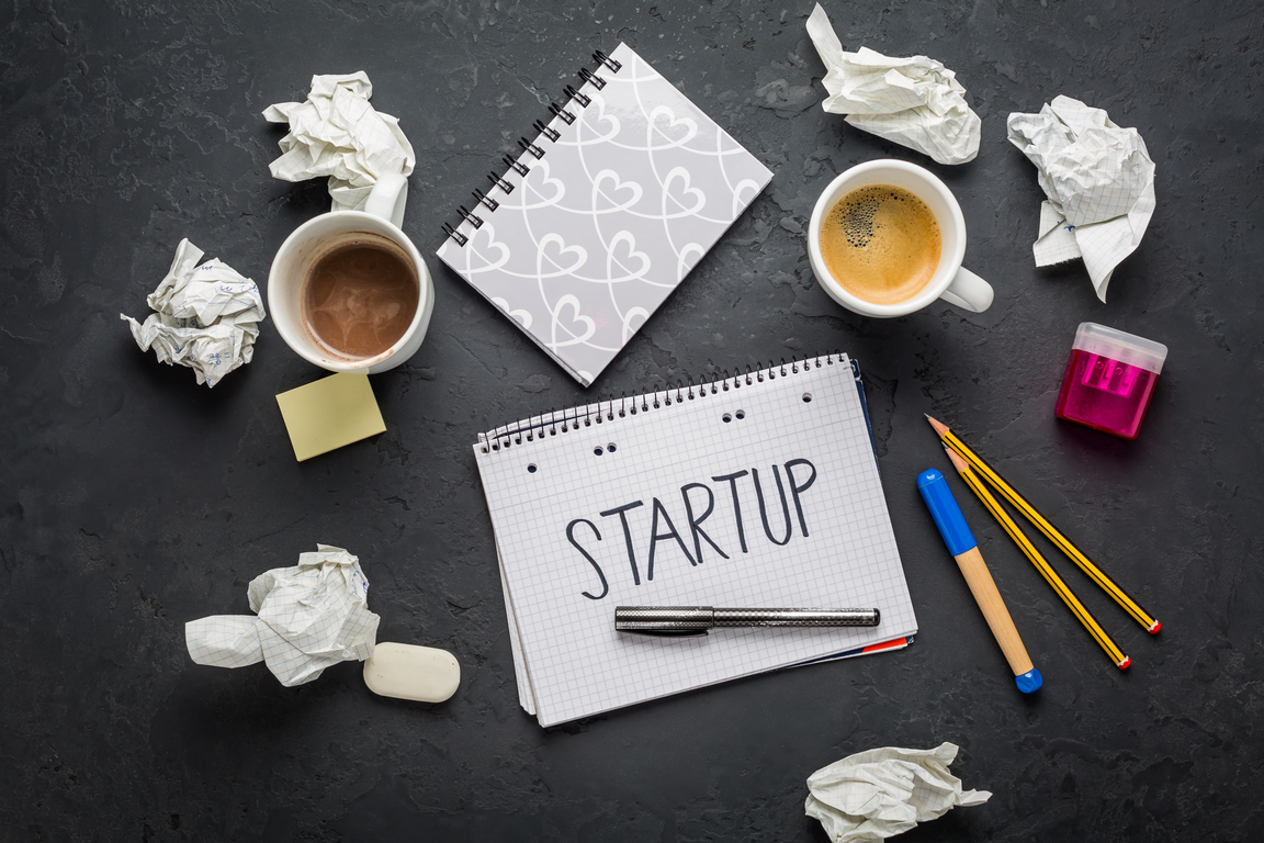 Start-up grafika 