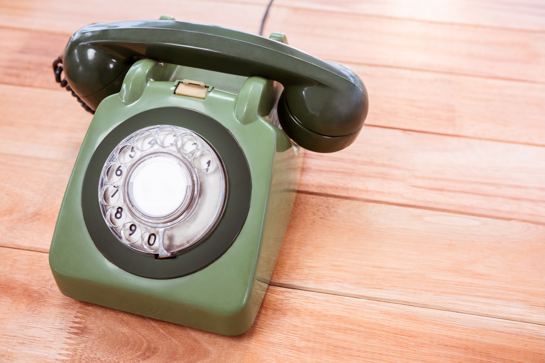 Telefon z tarczą