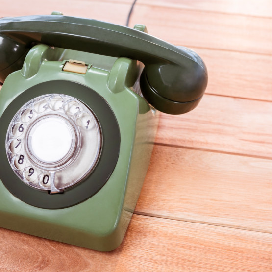 Telefon z tarczą